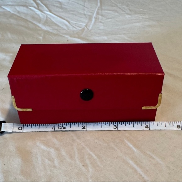 Swarovski Crystal Heart Charm Bracelet - Rose Gold with travel size jewelry box - Picture 9 of 10